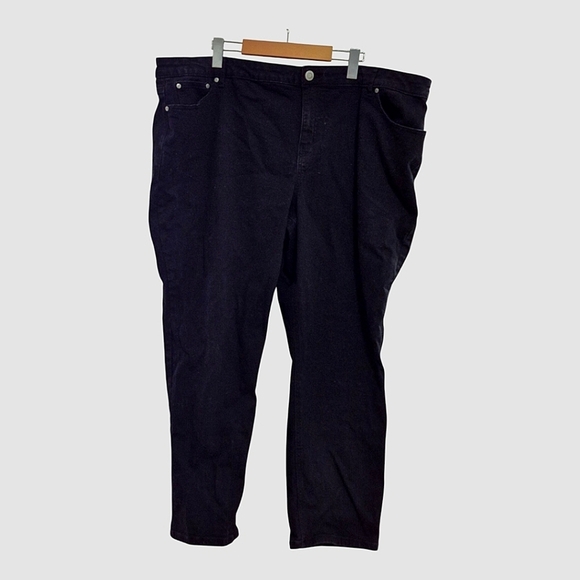 Penningtons D/C Petit Black Jeans Size 28P - Picture 2 of 7